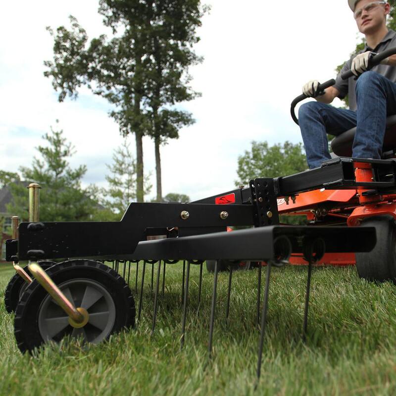Brinly-Hardy 48 in. ZTR Front Mount Dethatcher for Zero Turn Mowers - DTZ-481BH
