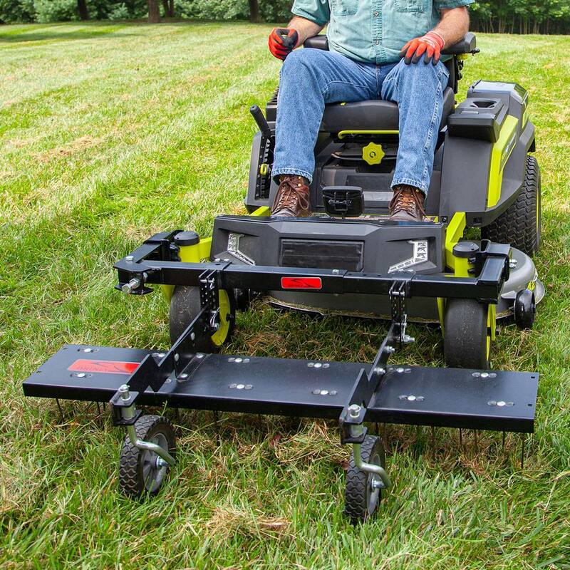 Brinly-Hardy 48 in. ZTR Front Mount Dethatcher for Zero Turn Mowers - DTZ-481BH