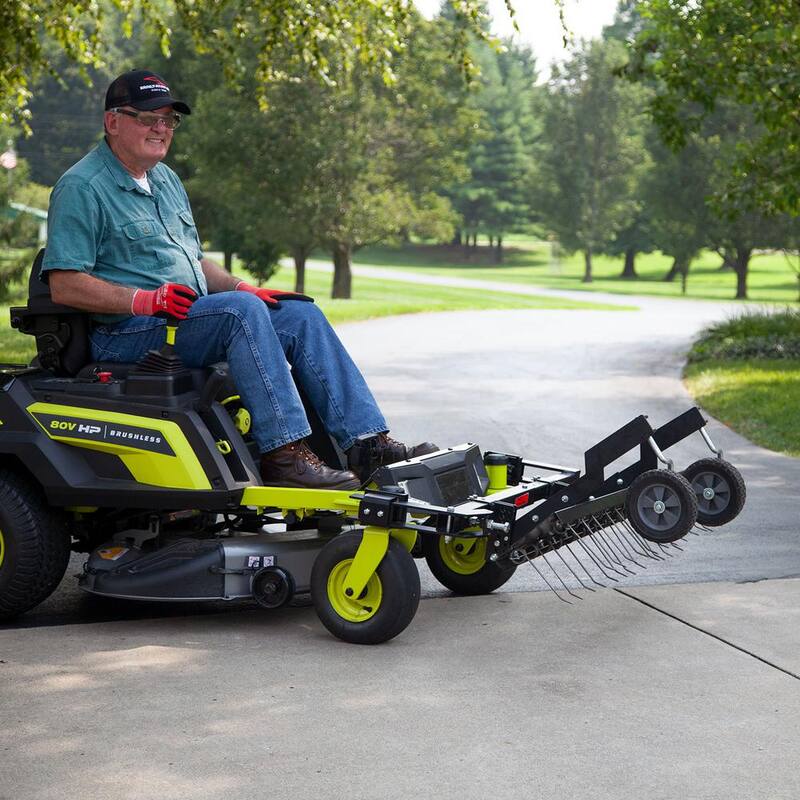 Brinly-Hardy 48 in. ZTR Front Mount Dethatcher for Zero Turn Mowers - DTZ-481BH