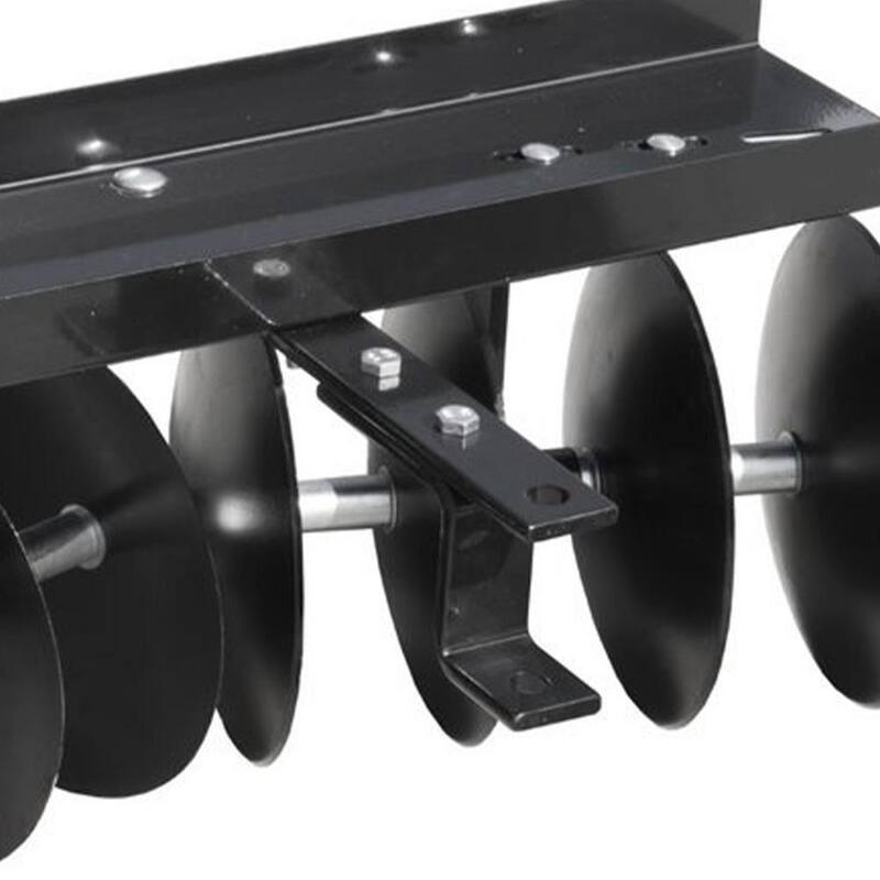 Field Tuff 39 in. Tow Behind Garden Soil Cultivator Sleeve Hitch Disc Harrow, 14 in. Assembled Width - FTF-811DHSH