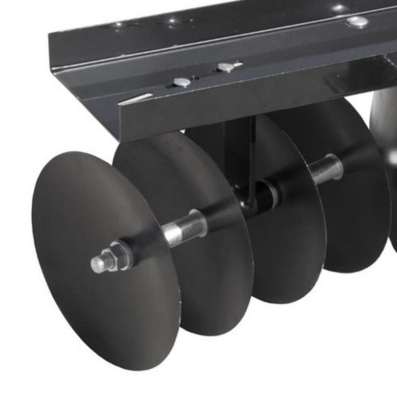 Field Tuff 39 in. Tow Behind Garden Soil Cultivator Sleeve Hitch Disc Harrow, 14 in. Assembled Width - FTF-811DHSH