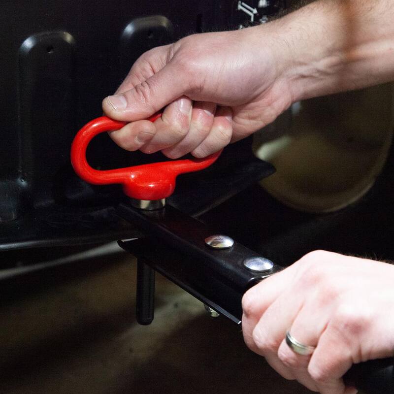 Brinly-Hardy 1/2 in. Dia Extra-Strong Quick Connect Magnetic Hitch Pin for Tow-Behind Tractor and Riding Lawnmower Attachments - MHPK-12BH