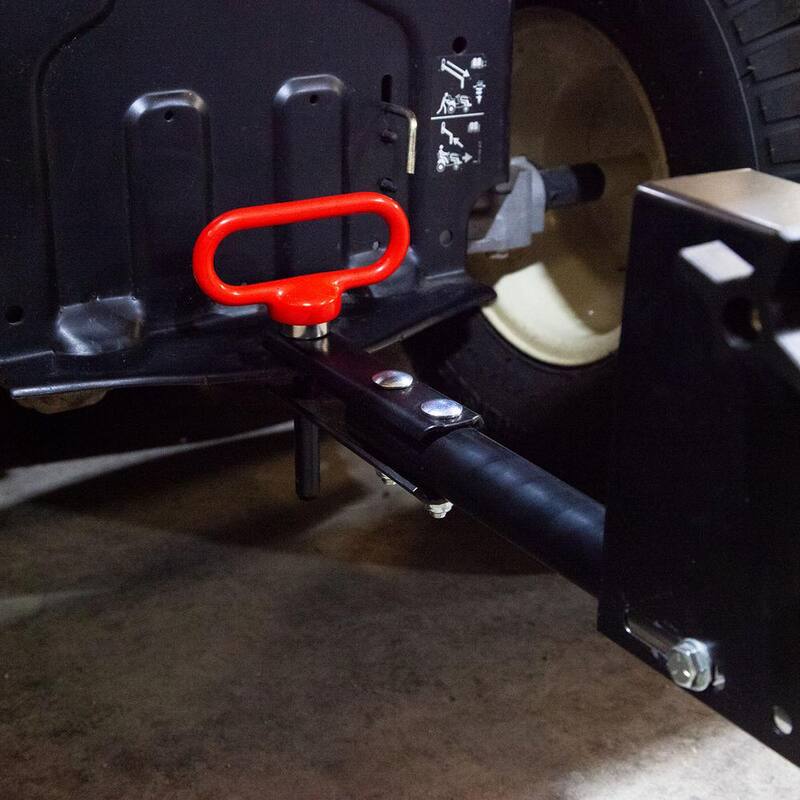 Brinly-Hardy 1/2 in. Dia Extra-Strong Quick Connect Magnetic Hitch Pin for Tow-Behind Tractor and Riding Lawnmower Attachments - MHPK-12BH