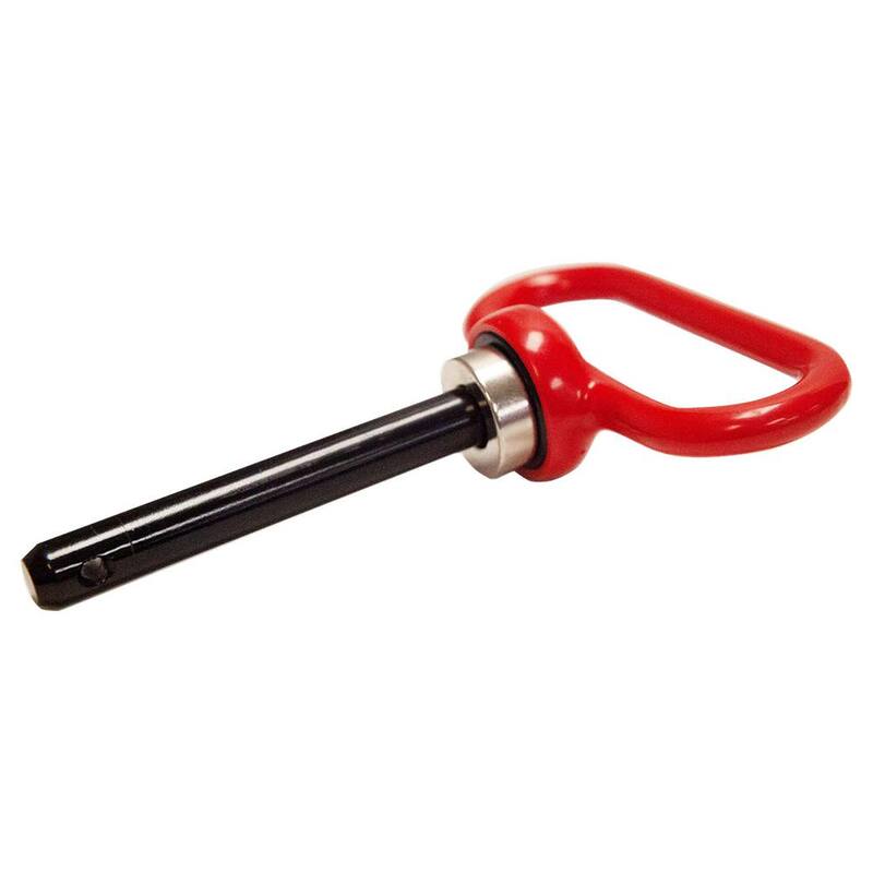 Brinly-Hardy 1/2 in. Dia Extra-Strong Quick Connect Magnetic Hitch Pin for Tow-Behind Tractor and Riding Lawnmower Attachments - MHPK-12BH