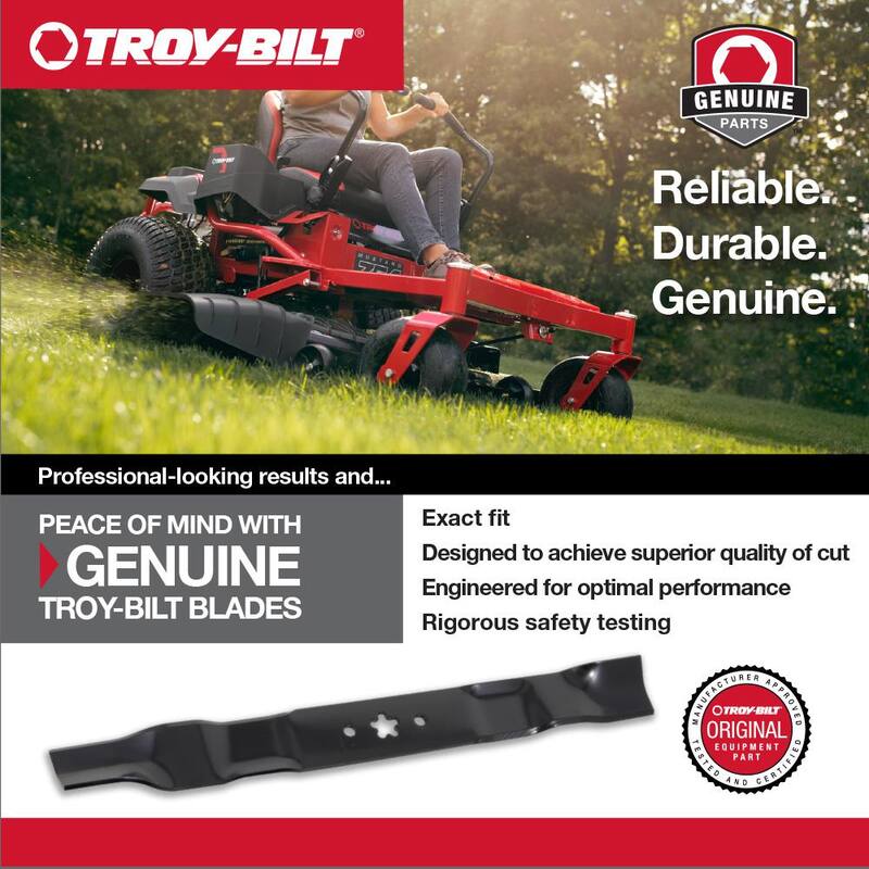 Troy-Bilt Original Equipment Xtreme 50 in. Mulch Kit for Zero Turn Lawn Mowers with Fabricated Decks (2022 and After) - 19A30050066
