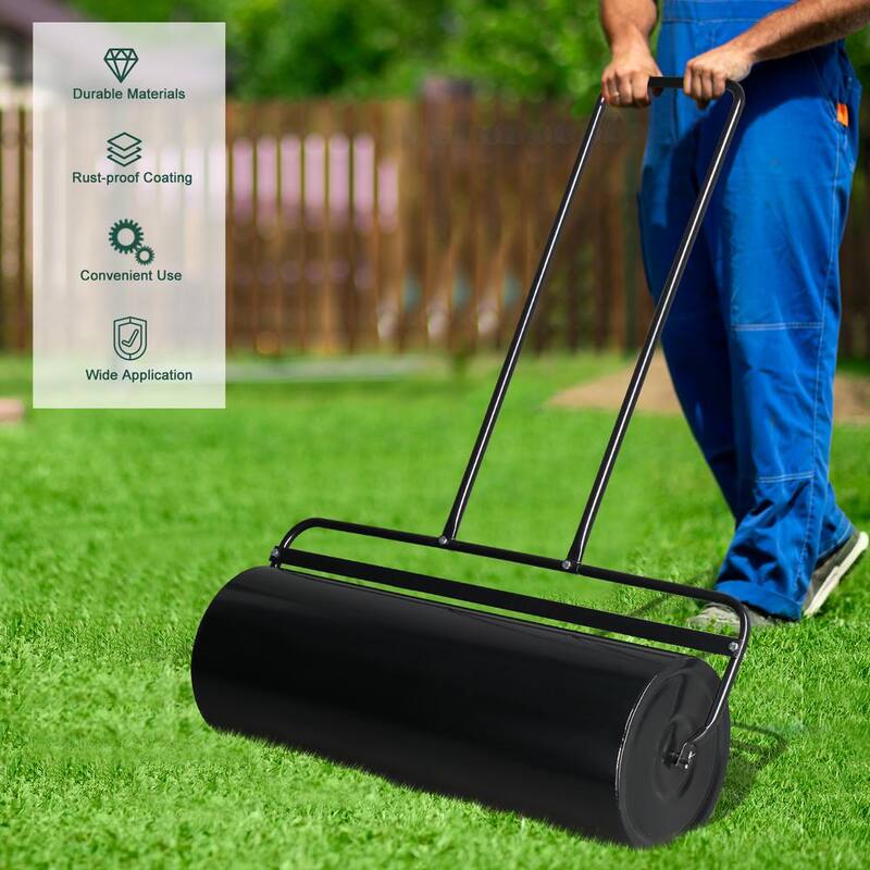 Karl home 24 in. Iron Lawn Roller - 137015056613
