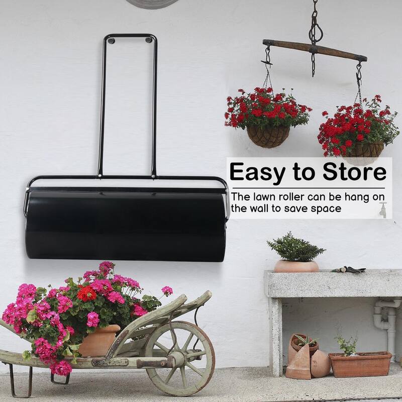 Karl home 24 in. Iron Lawn Roller - 137015056613