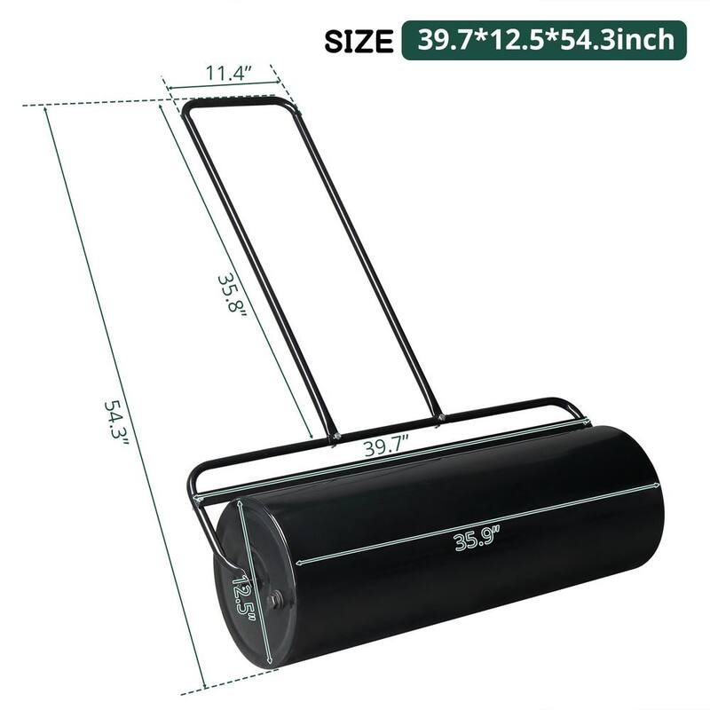 Karl home 24 in. Iron Lawn Roller - 137015056613