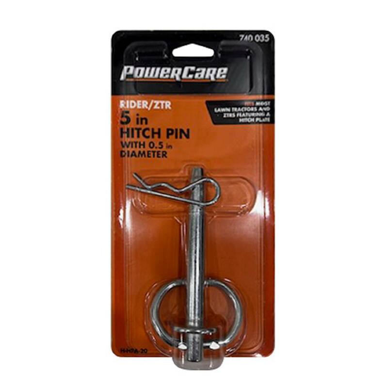 Powercare Universal Hitch Pin for Most Lawn Tractors and Zero-Turn Mowers - H-HPA-20