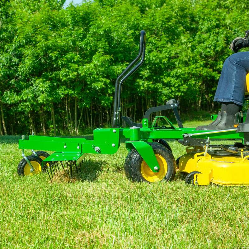 John Deere 48 in. Front-Mount Z-THATCHER Dethatcher for John Deere Z500 Series Zero-Turn Mowers - LP83252