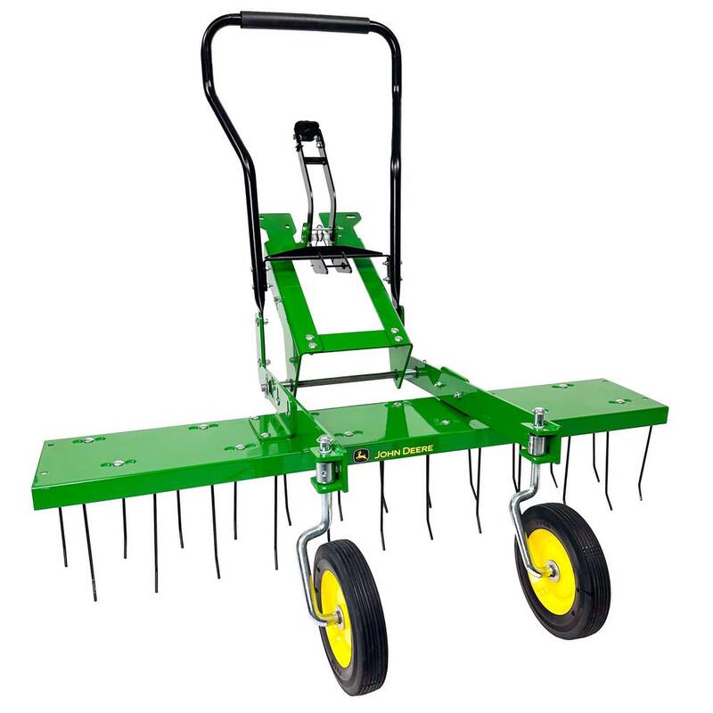 John Deere 48 in. Front-Mount Z-THATCHER Dethatcher for John Deere Z500 Series Zero-Turn Mowers - LP83252