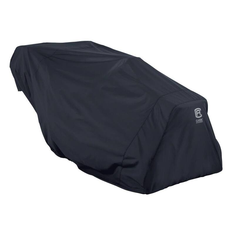 Classic Accessories X-Large Lawn Tractor with Installed Bagger Storage Cover - 52-221-050401-RT