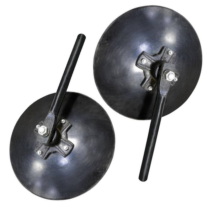 Field Tuff 43 in. Disc Cultivator Garden Bedder and Hiller For 3 Point Tractor - FTF-214GB