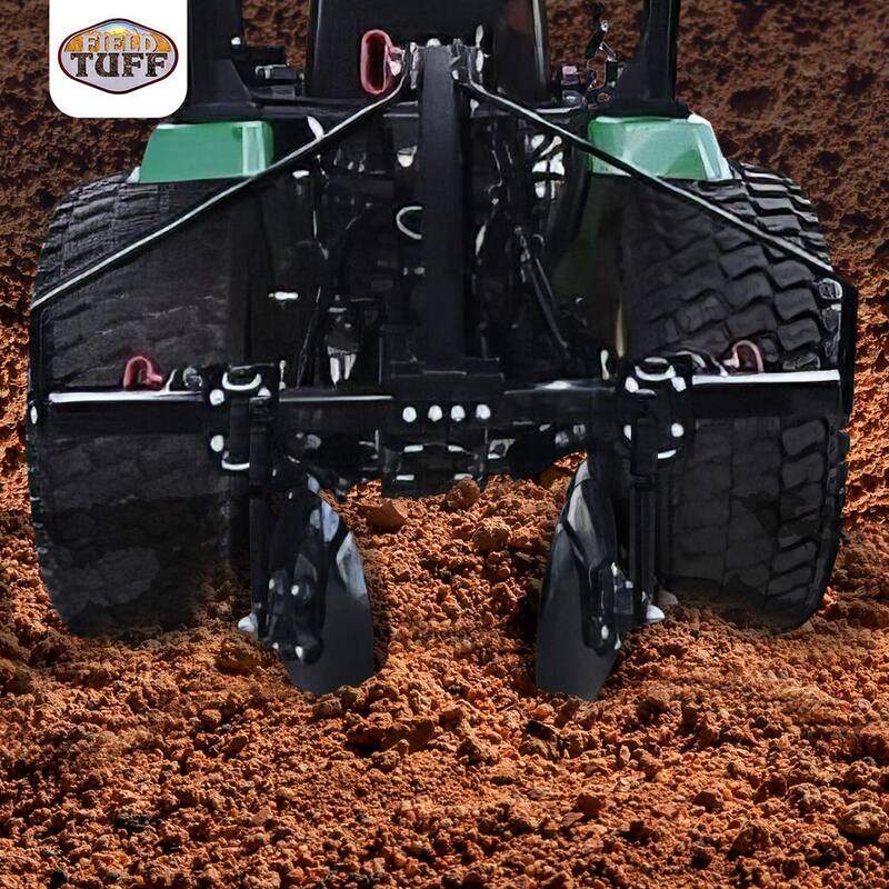 Field Tuff 43 in. Disc Cultivator Garden Bedder and Hiller For 3 Point Tractor - FTF-214GB