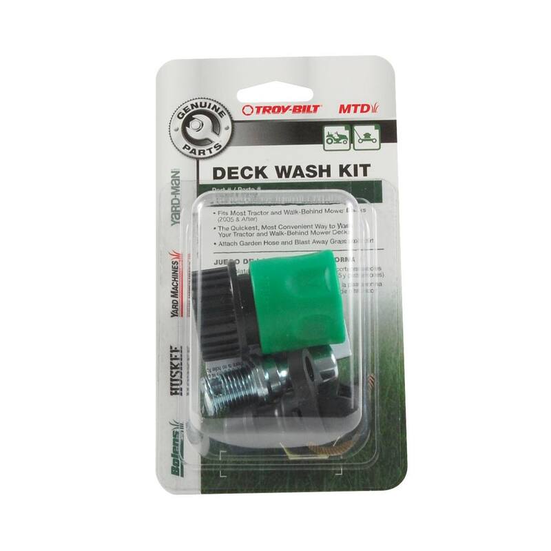 MTD Genuine Factory Parts Original Equipment Deck Wash Kit for Walk-Behind Mowers, Lawn Tractors and Zero Turn Lawn Mowers - 490-900-M061