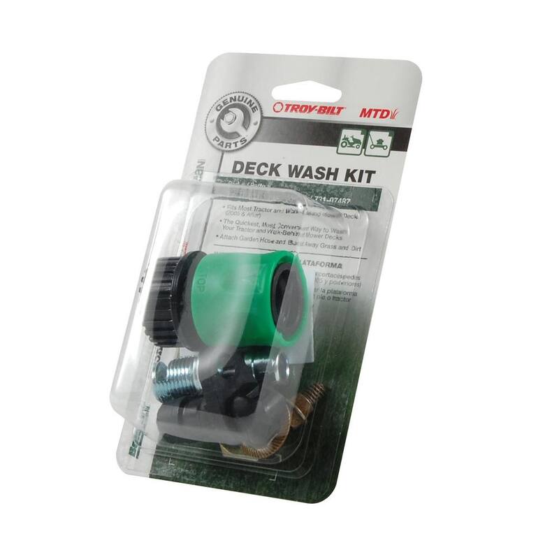 MTD Genuine Factory Parts Original Equipment Deck Wash Kit for Walk-Behind Mowers, Lawn Tractors and Zero Turn Lawn Mowers - 490-900-M061