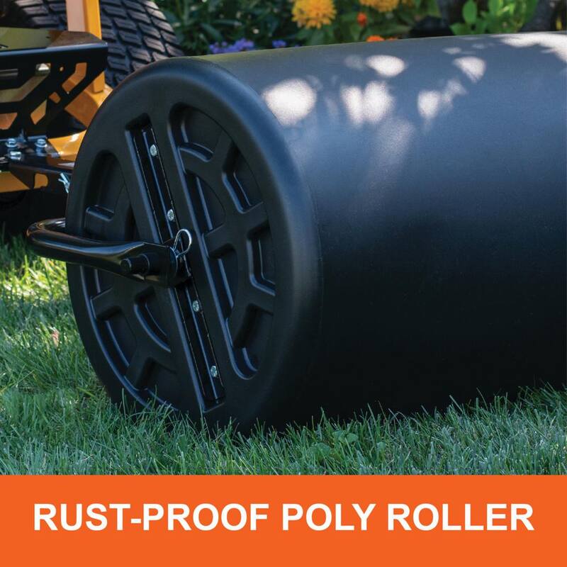 Agri-Fab 18 in. x 24 in. Poly Push/Tow Behind Lawn Roller - 45-0610