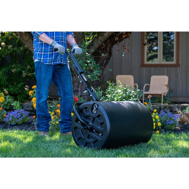 Agri-Fab 18 in. x 24 in. Poly Push/Tow Behind Lawn Roller - 45-0610