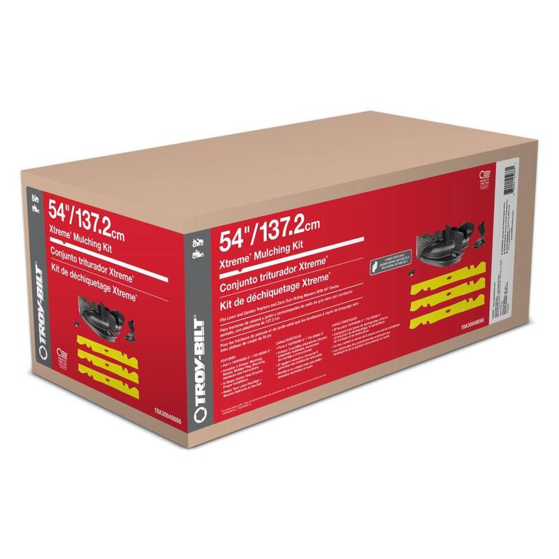 Troy-Bilt Original Equipment Xtreme 54 in. Mulch Kit for Troy-Bilt Riders and Zero Turn Lawn Mowers (2022 and After) - 19A30049066