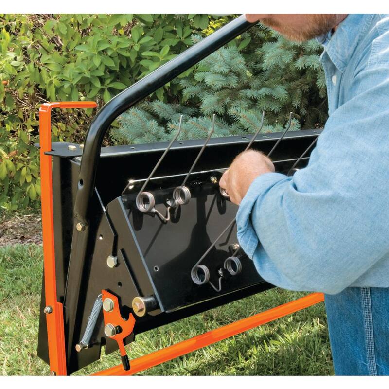 Agri-Fab Smartlink 9 in. Tine Dethatcher for Riding Lawn Tractors - 45-0457