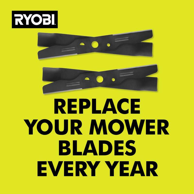 RYOBI Cross Cut Replacement Blades for 30 in. 80-Volt HP Brushless Battery Cordless Twin Blade Walk Behind Mower (RYPM8010) - ACPM01