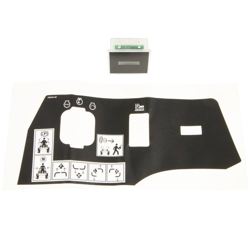 Troy-Bilt Original Equipment Hour Meter Add-On Kit for Mustang Series Zero Turn Lawn Mowers (2019 and After) - 490-900-Y075