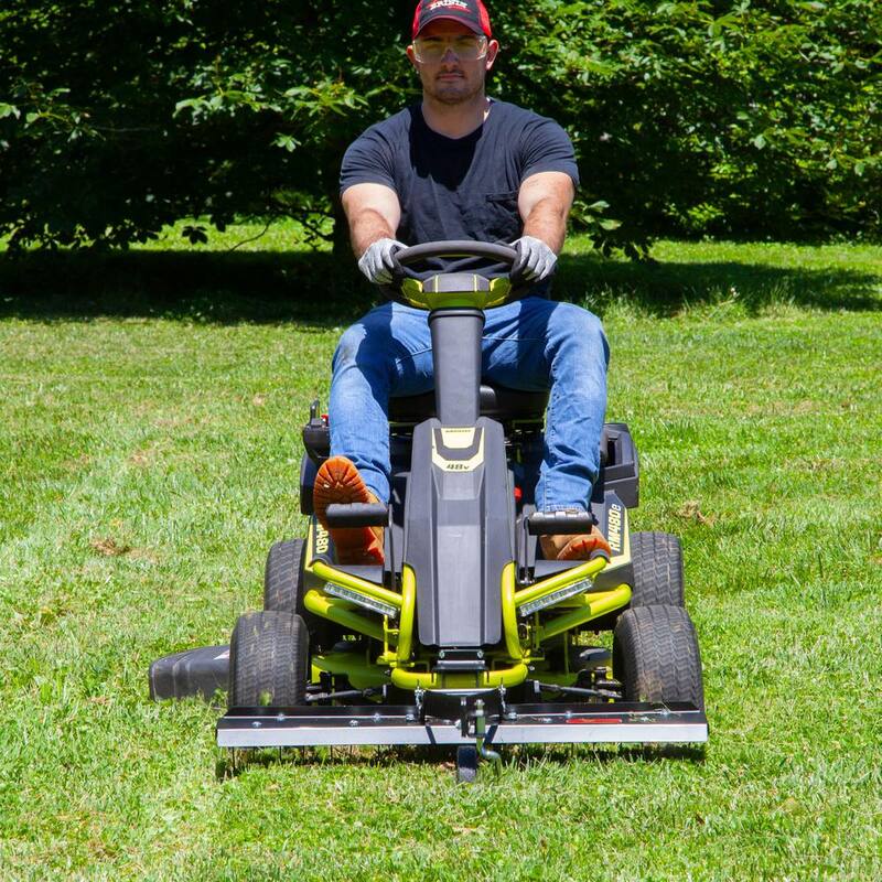 Brinly-Hardy 38 in. Front Mount Dethatcher for RYOBI Electric Riding Mower - DT-38RY