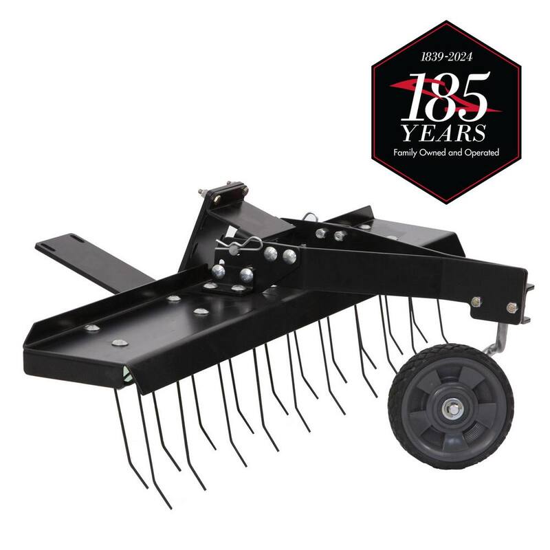 Brinly-Hardy 38 in. Front Mount Dethatcher for RYOBI Electric Riding Mower - DT-38RY