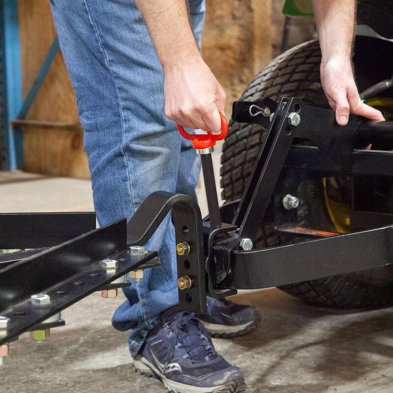 Brinly-Hardy 5/8 in. Dia Extra-Strong Quick Connect Magnetic Hitch Pin for Sleeve Hitch Tractor Attachments - MHPK-58BH