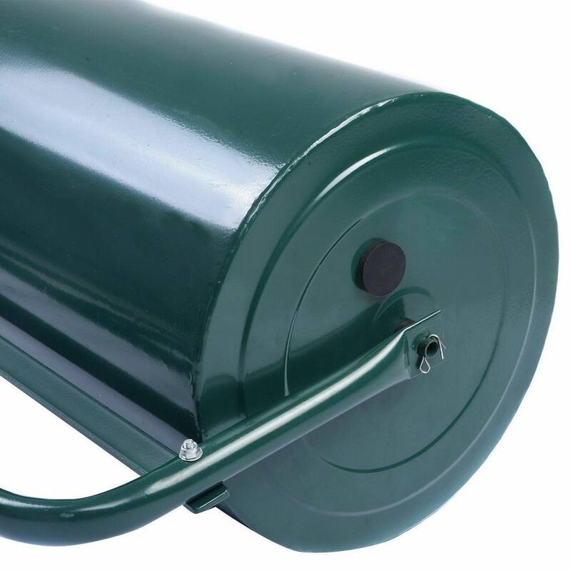 ANGELES HOME 24 in. x 13 in. Tow Lawn Roller Water Filled Metal Push Roller - CK29-GT70