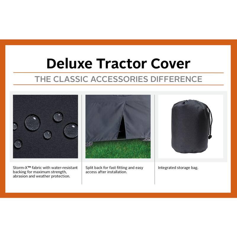 Classic Accessories Deluxe Lawn Tractor Cover - 73967