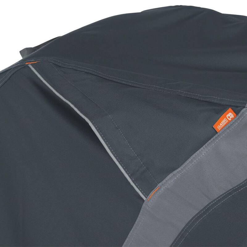 Classic Accessories StormPro RainProof 79 in. L x 46 in. W x 55 in. H Heavy-Duty Zero Turn Mower Cover - 52-232-041001-EC