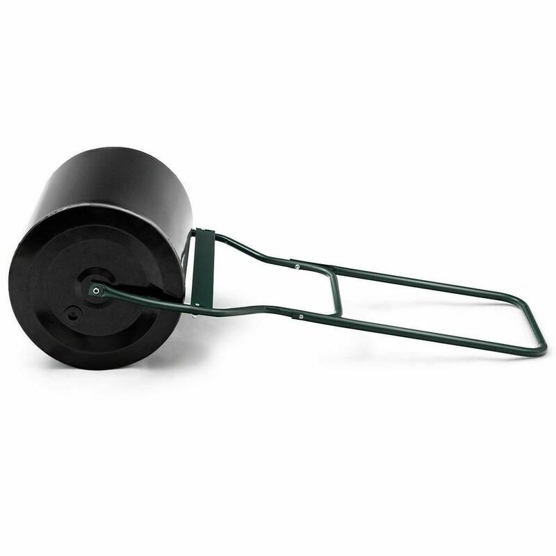 ANGELES HOME 20 in. W x 50 in. L Water and Sand Filled Steel Lawn Roller - M35-8TL411