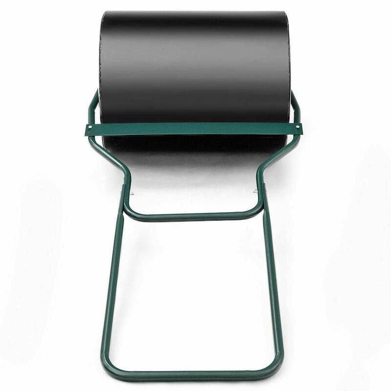 ANGELES HOME 20 in. W x 50 in. L Water and Sand Filled Steel Lawn Roller - M35-8TL411