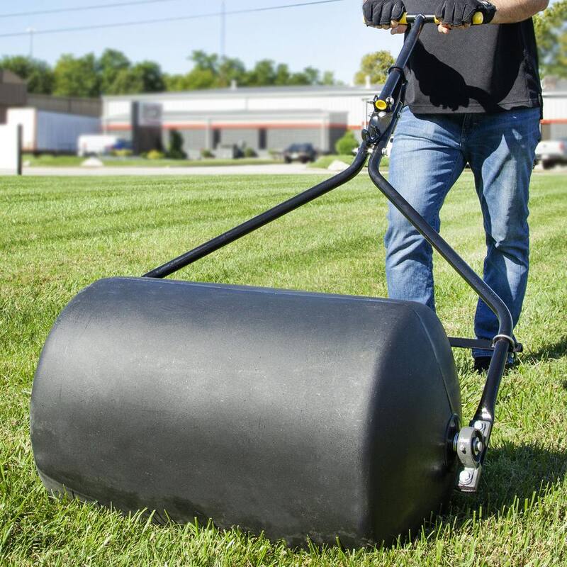 SPYKER 300 lbs. Push/Tow Commercial Lawn Roller with No-Tools Convertible Handle - R28-1824