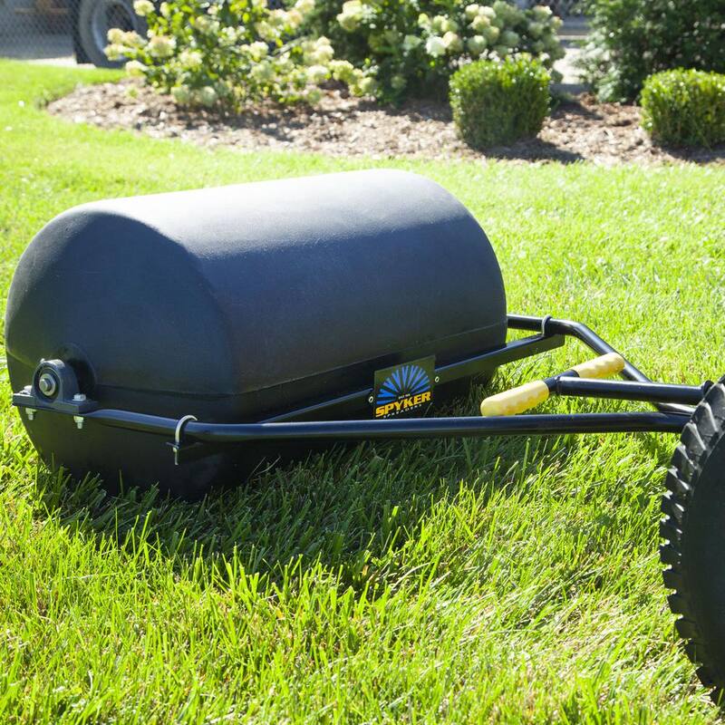SPYKER 300 lbs. Push/Tow Commercial Lawn Roller with No-Tools Convertible Handle - R28-1824