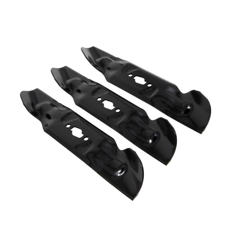 Cub Cadet Original Equipment High Lift Blade Set for Select 50 in. Riding Lawn Mowers with S-Shape Center OE# 742-05094, 742P05094 - 490-110-C193