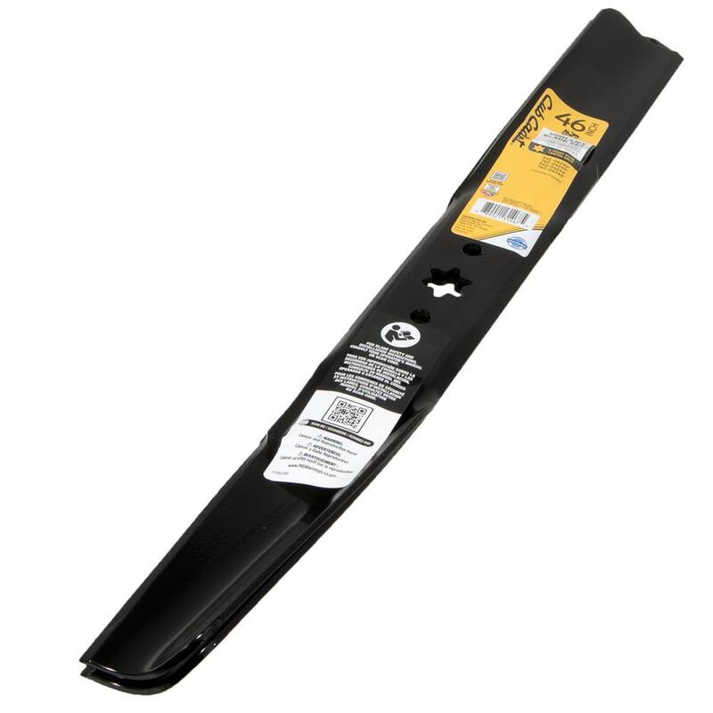 Cub Cadet Original Equipment High Lift Blade Set for Select 46 in. Riding Lawn Mowers with 6-Point Star OE# 942-04290A, 942-04244A - 490-110-C110