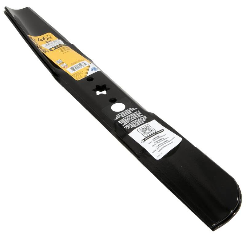 Cub Cadet Original Equipment High Lift Blade Set for Select 46 in. Riding Lawn Mowers with 6-Point Star OE# 942-04290A, 942-04244A - 490-110-C110