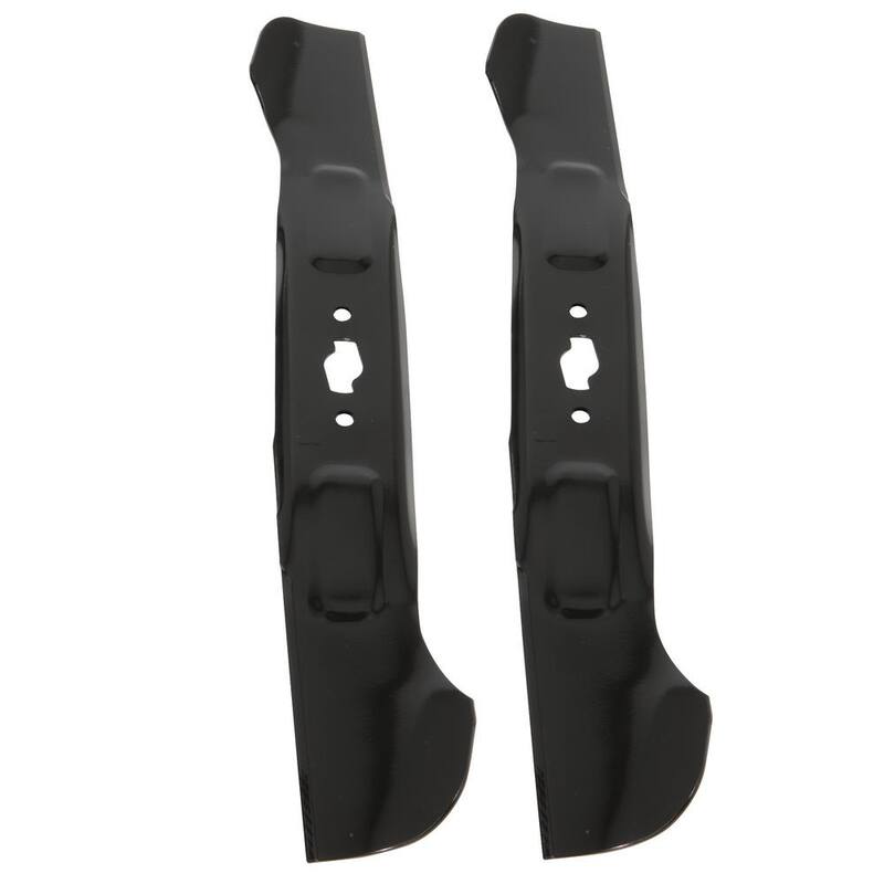 Cub Cadet Original Equipment High Lift Blade Set for Select 46 in. Riding Lawn Mowers with S-Shape Center OE# 742-05510,742P05510 - 490-110-C192
