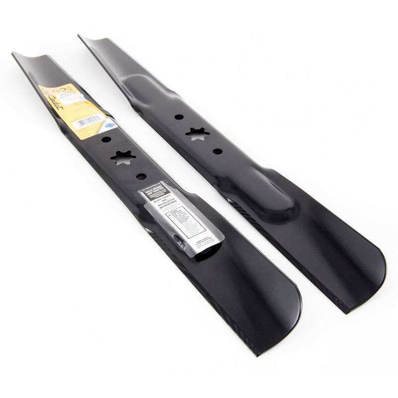 Cub Cadet Original Equipment High Lift Blade Set for Select 42 in. Riding Lawn Mowers with 6-Point Star OE# 942-04308, 942-04312 - 490-110-C108
