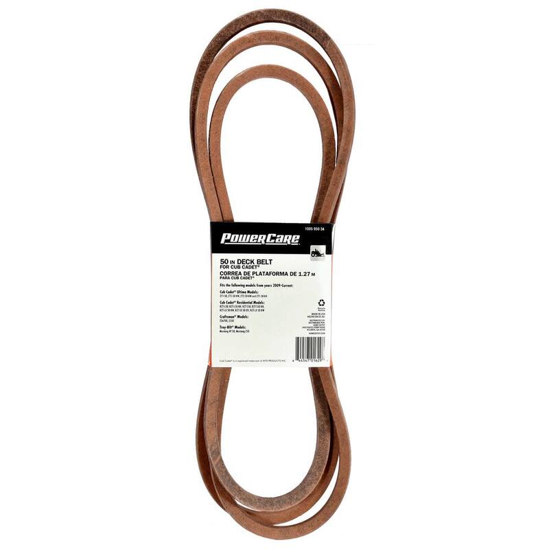 Powercare Deck Drive Belt for select 50 in. Cub Cadet Ultima Zero Turns Replaces OEM #954-05078 - PCR6400