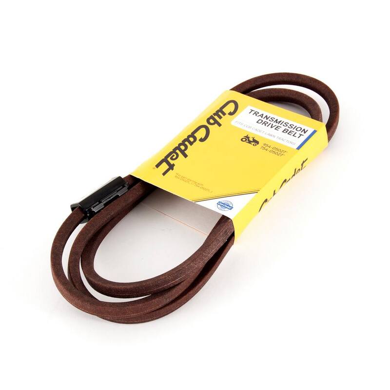 Cub Cadet Original Equipment Transmission Drive Belt for Select Front Engine Riding Lawn Mowers OE# 954-05027 - 490-501-C061