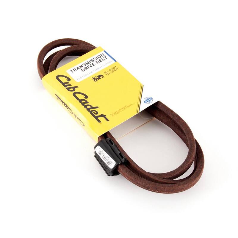 Cub Cadet Original Equipment Transmission Drive Belt for Select Front Engine Riding Lawn Mowers OE# 954-05027 - 490-501-C061