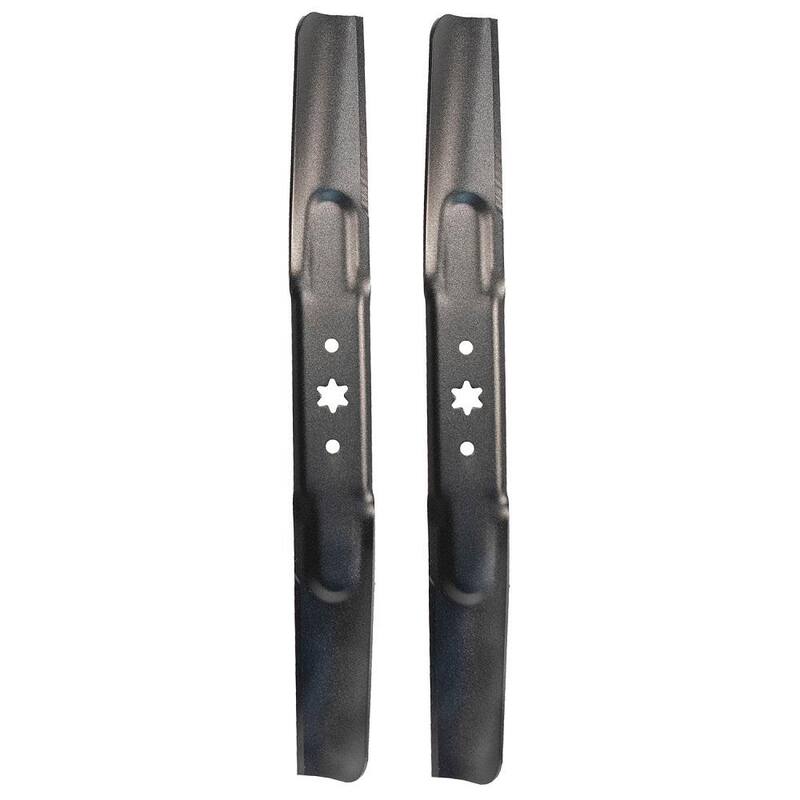Powercare 46 in. 2-Blade Set for Many Cut MTD, Cub Cadet, Troy-Bilt, Craftsman Mowers Replaces OEM #'s 942-04290,742-04290 - PCR1559