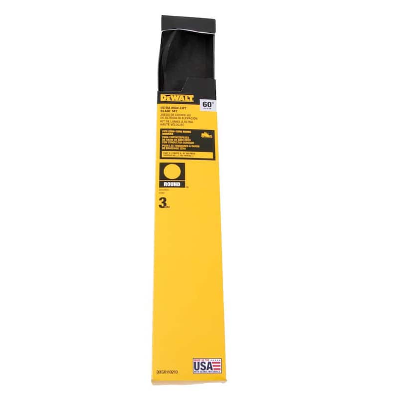 DEWALT Original Equipment High Lift Blade Set for Select 60 in. Commercial Lawn Mowers, OE# 742-05516, 742P05516 - DXGX110210