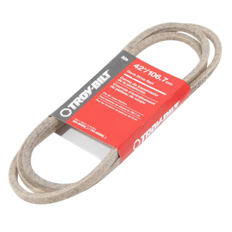 Troy-Bilt Original Equipment 42 in. Deck Drive Belt for Troy-Bilt Lawn Tractors, Replaces OE# 954-04060 , 754-04060 - 490-501-Y044
