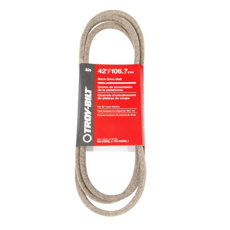 Troy-Bilt Original Equipment 42 in. Deck Drive Belt for Troy-Bilt Lawn Tractors, Replaces OE# 954-04060 , 754-04060 - 490-501-Y044