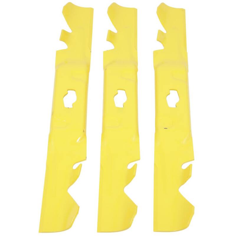 Cub Cadet Original Equipment Xtreme 3-in-1 Blade Set for Select 54 in. Mowers with S-Shape Center, OE# 742P05086-X, 742-05086-X - 490-110-C205