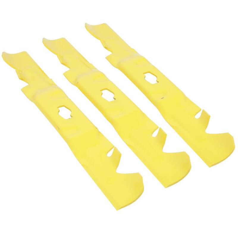 Cub Cadet Original Equipment Xtreme 3-in-1 Blade Set for Select 54 in. Mowers with S-Shape Center, OE# 742P05086-X, 742-05086-X - 490-110-C205